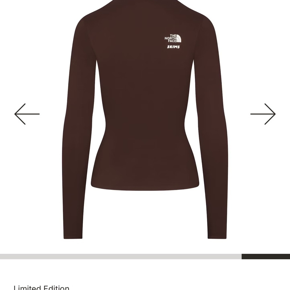 Sold our The North Face x SKIMs REFINA LONG SLEEVE TOP - Picture 2 of 4